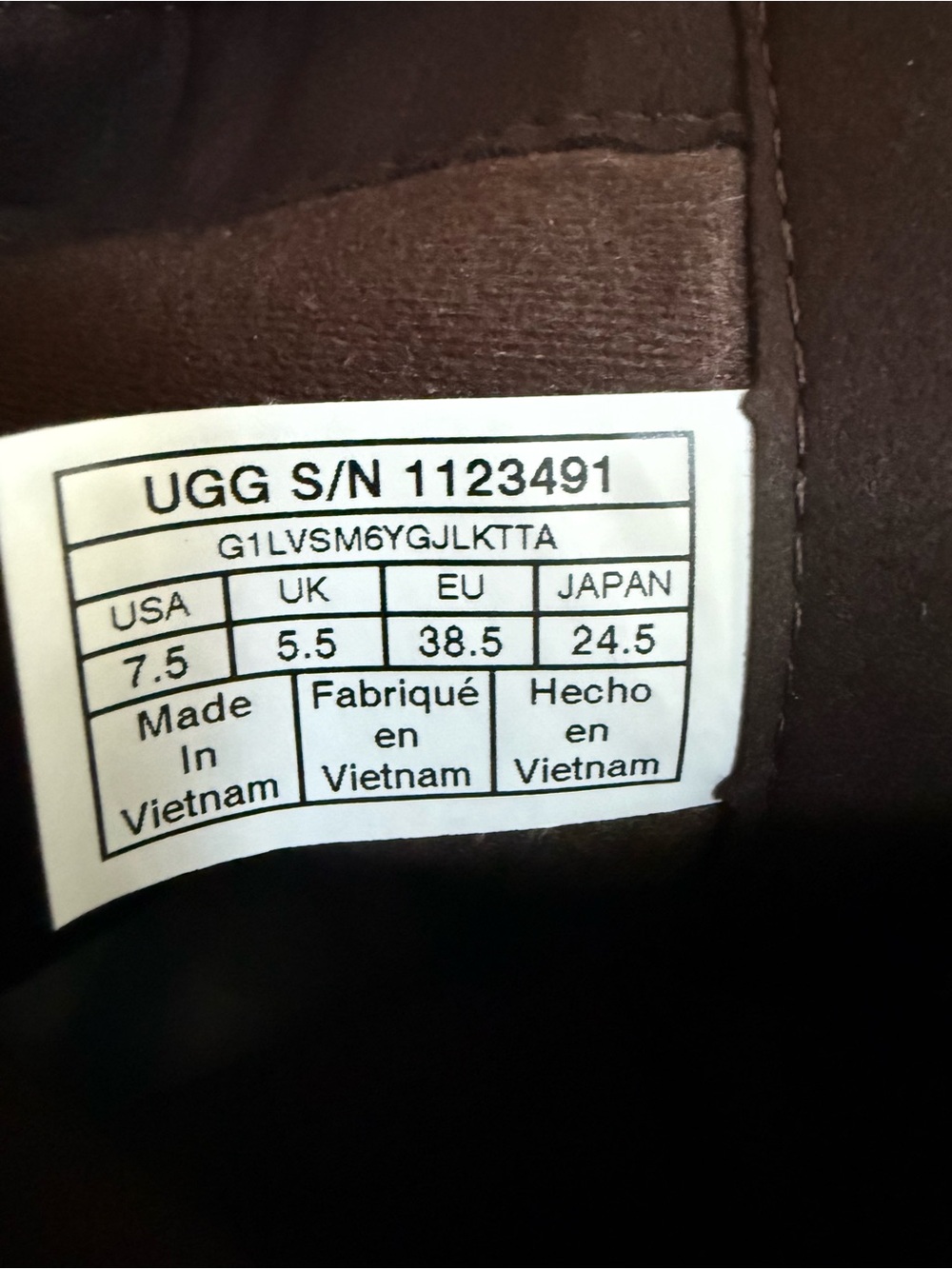 UGG Women’s Harrison Tall Leather Riding Boots Dark Brown 7.5 EUC! - Picture 12 of 12